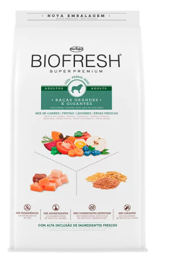 Ração Biofresh Cães Adultos Raças Grandes E Gigantes - 10,1kg