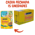 Sachê Friskies Atum  85g caixa fechada com 15 Unidades 